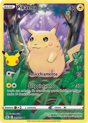 Immagine di Pikachu 05/025 Near mint (IT)
