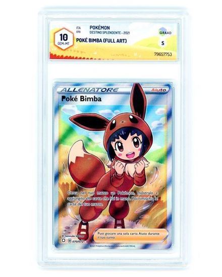 Immagine di GRAAD 10 - Pokemon Allenatore Poke Bimba 070/072 Full Art - Gem Mint (ITA)