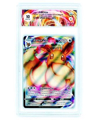 Immagine di GRAAD 10 - Pokemon Eevee VMAX Promo SWSH087 Full Art - Gem Mint (ITA)