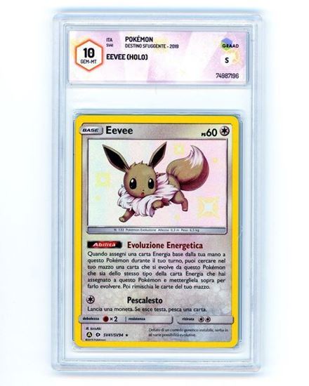Immagine di GRAAD 10 - Pokemon Eevee SV41/SV94 Holo - Gem Mint (ITA)