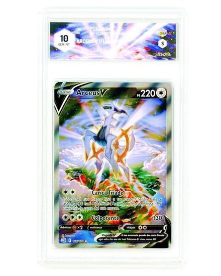 Immagine di GRAAD 10 - Pokemon Arceus V 166/172 Full Art - Gem Mint (ITA)