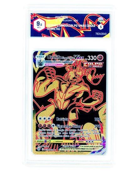 Immagine di GRAAD 9.5 - Pokemon Urshifu Pluricolpo VMAX TG29/TG30 Rara Segreta - Mint Plus (ITA)