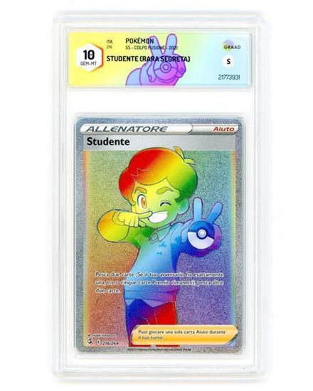 Immagine di GRAAD 10 - Pokemon Allenatore Studente 276/264 Rara Segreta - Gem Mint (ITA)