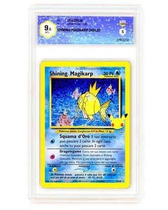Immagine di GRAAD 9.5 - Pokemon Shining Magikarp 66/64 Holo - Mint Plus (ITA)