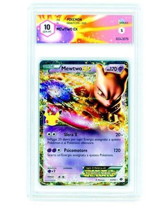 Immagine di GRAAD 10 - Pokemon Mewtwo EX 54/99 Holo - Gem Mint (ITA)