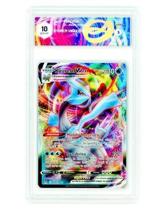 Immagine di GRAAD 10 - Pokemon Kyurem VMAX 049/196 Full Art - Gem Mint (ITA)