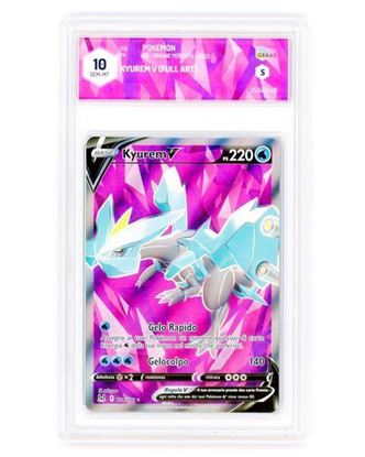 Immagine di GRAAD 10 - Pokemon Kyurem V 174/196 Full Art - Gem Mint (ITA)