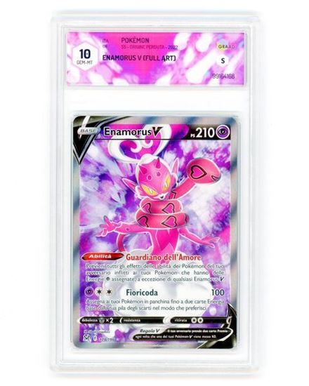 Immagine di GRAAD 10 - Pokemon Enamorus V 178/196 Full Art - Gem Mint (ITA)