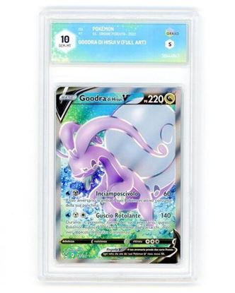 Immagine di GRAAD 10 - Pokemon Goodra di Hisui V 187/196 Full Art - Gem Mint (ITA)