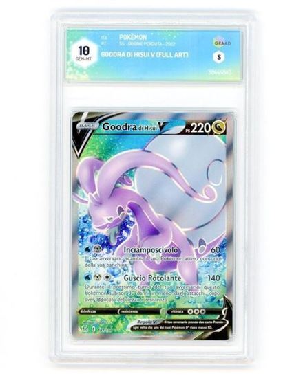 Immagine di GRAAD 10 - Pokemon Goodra di Hisui V 187/196 Full Art - Gem Mint (ITA)
