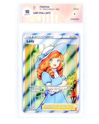 Immagine di GRAAD 10 - Pokemon Allenatore Lady 193/196 Full Art - Gem Mint (ITA)
