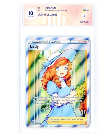 Immagine di GRAAD 10 - Pokemon Lady 193/196 Full Art - Gem Mint (ITA)