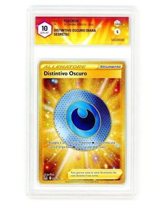 Immagine di GRAAD 10 - Pokemon Distintivo Oscuro 216/196 Rara Segreta - Gem Mint (ITA)