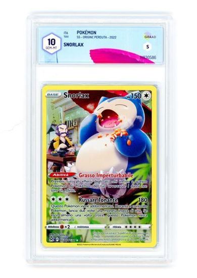 Immagine di GRAAD 10 - Pokemon Snorlax TG10/TG30 - Gem Mint (ITA)