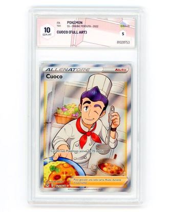 Immagine di GRAAD 10 - Pokemon Allenatore Cuoco TG25/TG30 Full Art - Gem Mint (ITA)