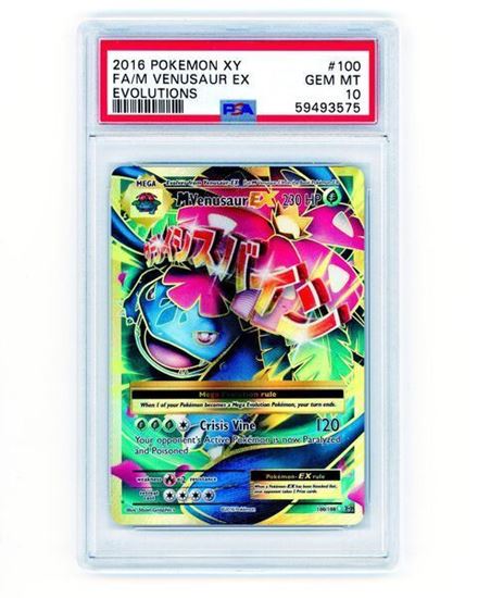 Immagine di Venusaur EX 100/108 PSA 10 GEM MT
