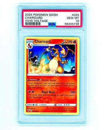 Immagine di PSA 10 - Pokemon Charizard 025/185 - Gem Mint (ENG)
