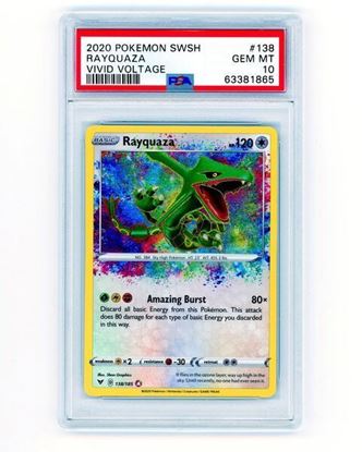 Immagine di PSA 10 - Pokemon Rayquaza 138/185 - Gem Mint (ENG)