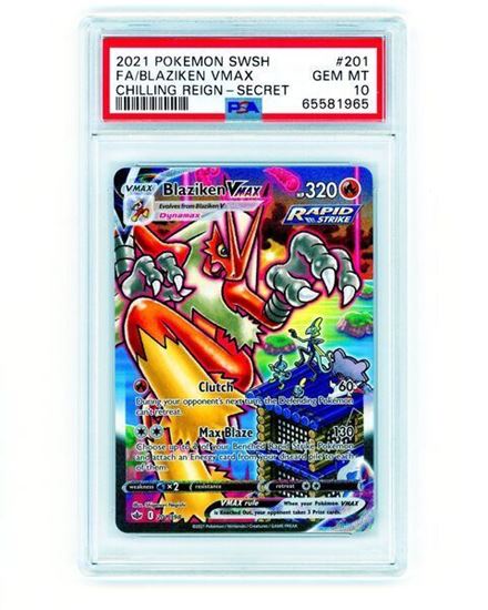 Immagine di PSA 10 - Pokemon Blaziken VMAX 201/198 Secret Rare - Gem Mint (ENG)