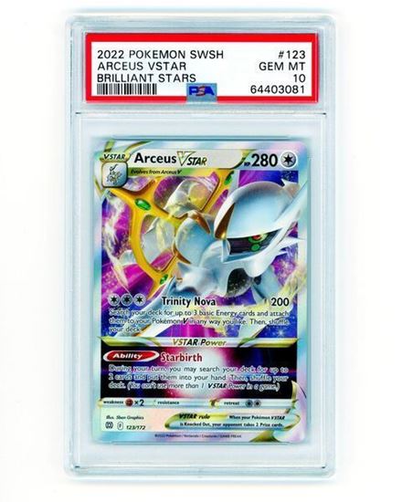 Immagine di PSA 10 - Pokemon Arceus VSTAR 123/172 - Gem Mint (ENG)