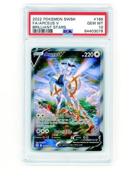 Immagine di PSA 10 - Pokemon Arceus V 166/172 Full Art - Gem Mint (ENG)