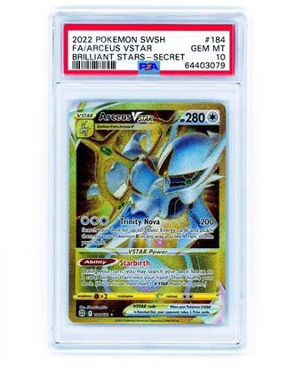 Immagine di PSA 10 - Pokemon Arceus VSTAR 184/172 Secret Rare - Gem Mint (ENG)
