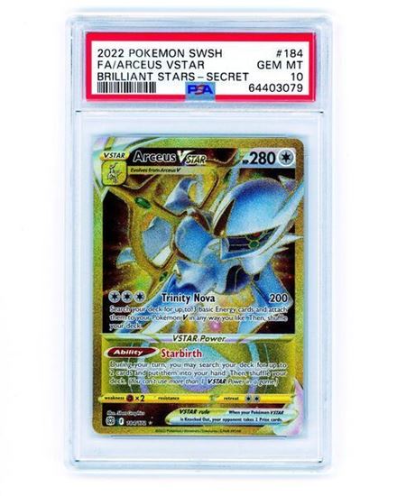 Immagine di PSA 10 - Pokemon Arceus VSTAR 184/172 Secret Rare - Gem Mint (ENG)