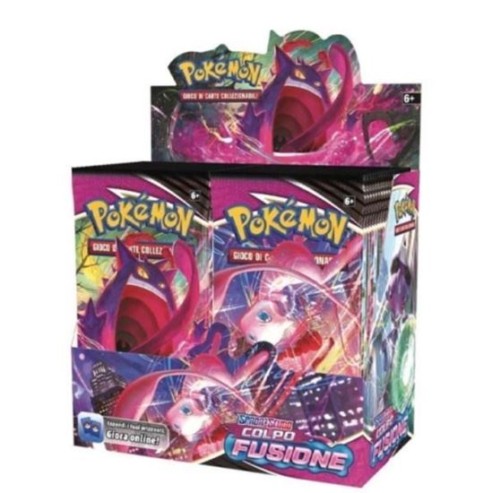 Immagine di Display Colpo Fusione Pokemon Spada e Scudo Box 36 Buste (IT)