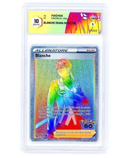 Immagine di GRAAD 10 - Pokemon Blanche 082/078 Rara Segreta - Gem Mint (ITA)