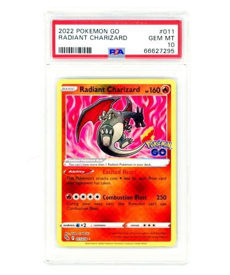 Immagine di PSA 10 - Pokemon Radiant Charizard 011/078 - Gem Mint (ENG)