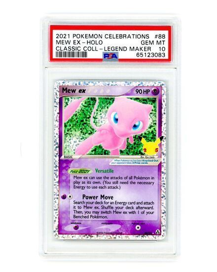 Immagine di PSA 10 - Pokemon Mew ex 88/92 Holo - Gem Mint (ENG)
