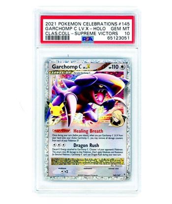 Immagine di PSA 10 - Pokemon Garchomp C LV.X 145/147 Holo - Gem Mint (ENG)