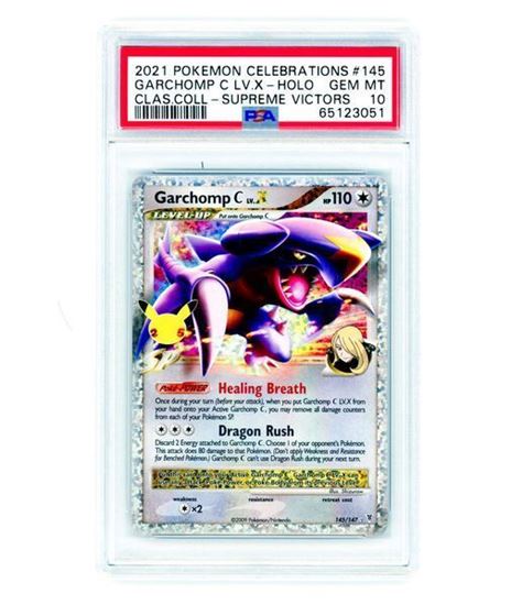 Immagine di PSA 10 - Pokemon Garchomp C LV.X 145/147 Holo - Gem Mint (ENG)
