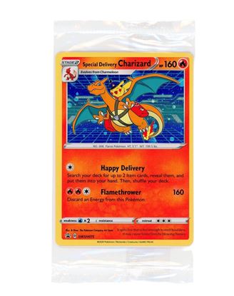 Immagine di Charizard Special Delivery SWSH075  Promo  Sealed  (ENG) Near Mint