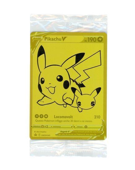Immagine di Pikachu V  SWSH145  Ultra Premium Gran Festa Promo  Sealed  (IT) Near Mint