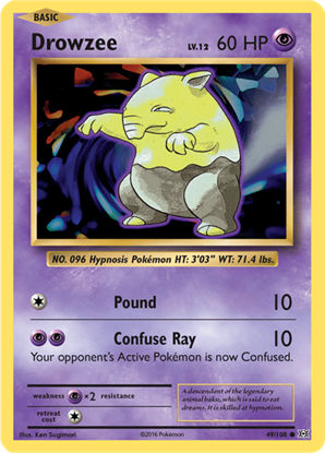 Immagine di Drowzee  49/108 Comune pack fresh (EN)