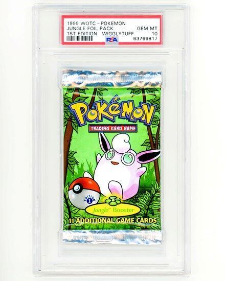 Immagine di Pokemon Jungle 1ST Edition Art Set Foil Pack - Flareon Scyther Wigglytuff (ENG)