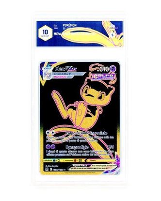 Immagine di GRAAD 10 - Pokemon Mew VMAX TG30/TG30 Rara Segreta - Gem Mint (ITA)
