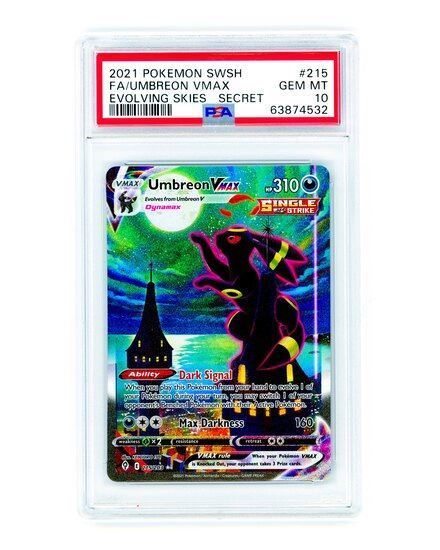 Immagine di PSA 10 - Pokemon Umbreon VMAX 215/203 Secret Rare - Gem Mint (ENG)