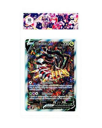 Immagine di GRAAD 10 - Pokemon Giratina V 186/196 Full Art - Gem Mint (ITA)
