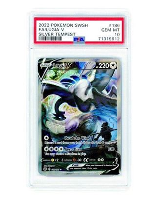 Immagine di PSA 10 - Pokemon Lugia V 186/195 Full Art - Gem Mint (ENG)
