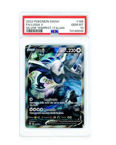 Immagine di PSA 10 - Pokemon Lugia V 186/195 - Gem Mint (ITA)