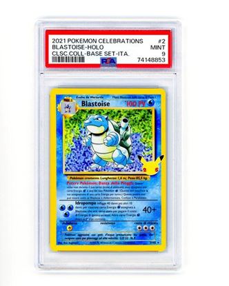Immagine di PSA 9 - Pokemon Blastoise 2/102 Holo - Mint (ITA)