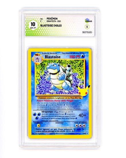 Immagine di GRAAD 10 - Pokemon Blastoise 2/102 Holo - Gem Mint (ITA)