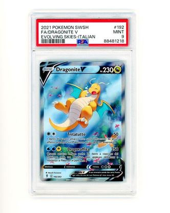 Immagine di PSA 9 - Pokemon Dragonite V 192/203 Full Art - Mint (ITA)