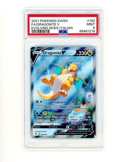 Immagine di PSA 9 - Pokemon Dragonite V 192/203 Full Art - Mint (ITA)