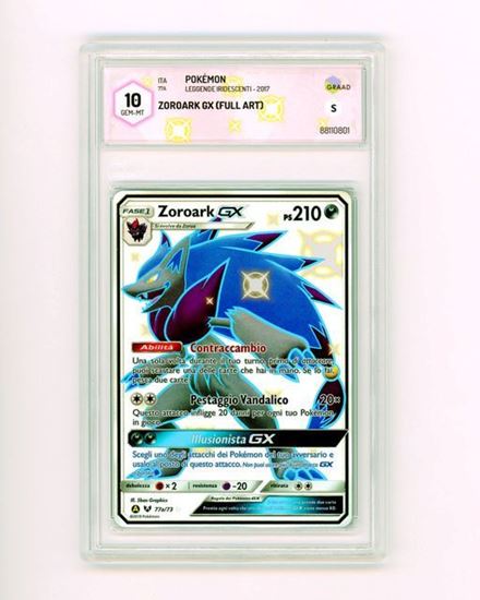 Immagine di GRAAD 10 - Pokemon Zoroark GX 77a/73 Full Art - Gem Mint (ITA)