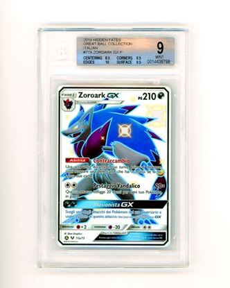 Immagine di Beckett BGS 9 - Pokemon Zoroark GX 77a/73 Full Art - Mint (ITA)