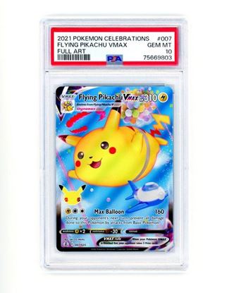 Immagine di PSA 10 - Pokemon Flying Pikachu VMAX 007/025 Full Art - Gem Mint (ENG)