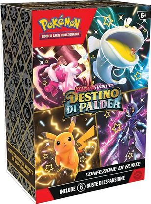 Immagine di Scarlatto e Violetto: Destino di Paldea - Bundle 6 Buste x 10 SEALED (ITA)
